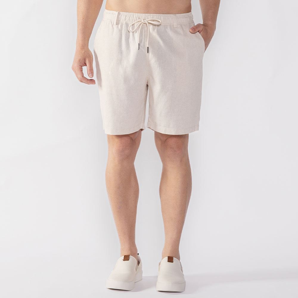 Short Masculino Com Elástico Linho Thing