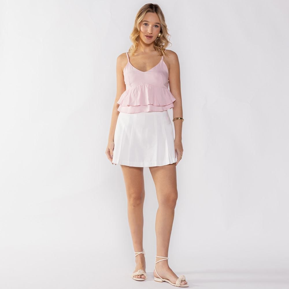 Short Saia De Alfaiataria Boby Blues