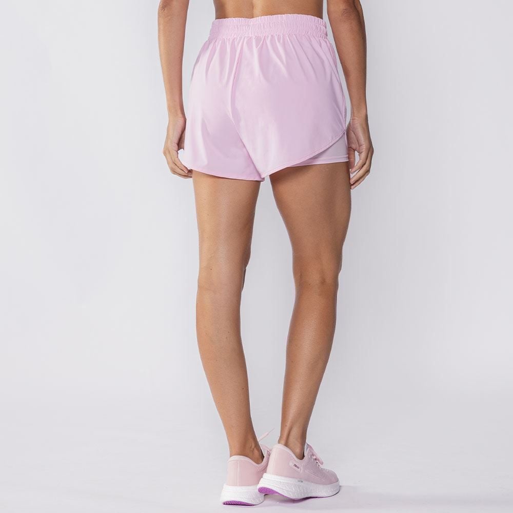 Short Fitness Feminino Duplo Tactel Scream
