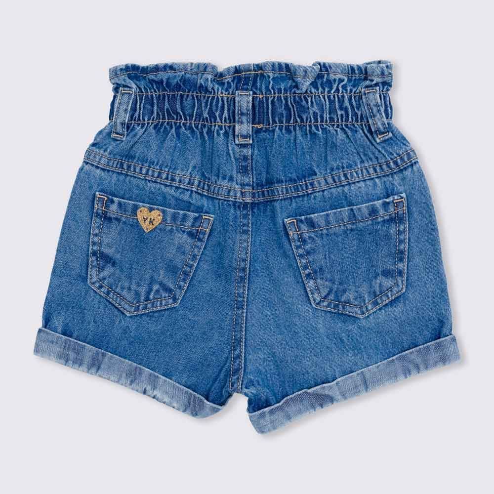 Shorts 1 a 3 anos Jeans Clochard Yoyo Baby