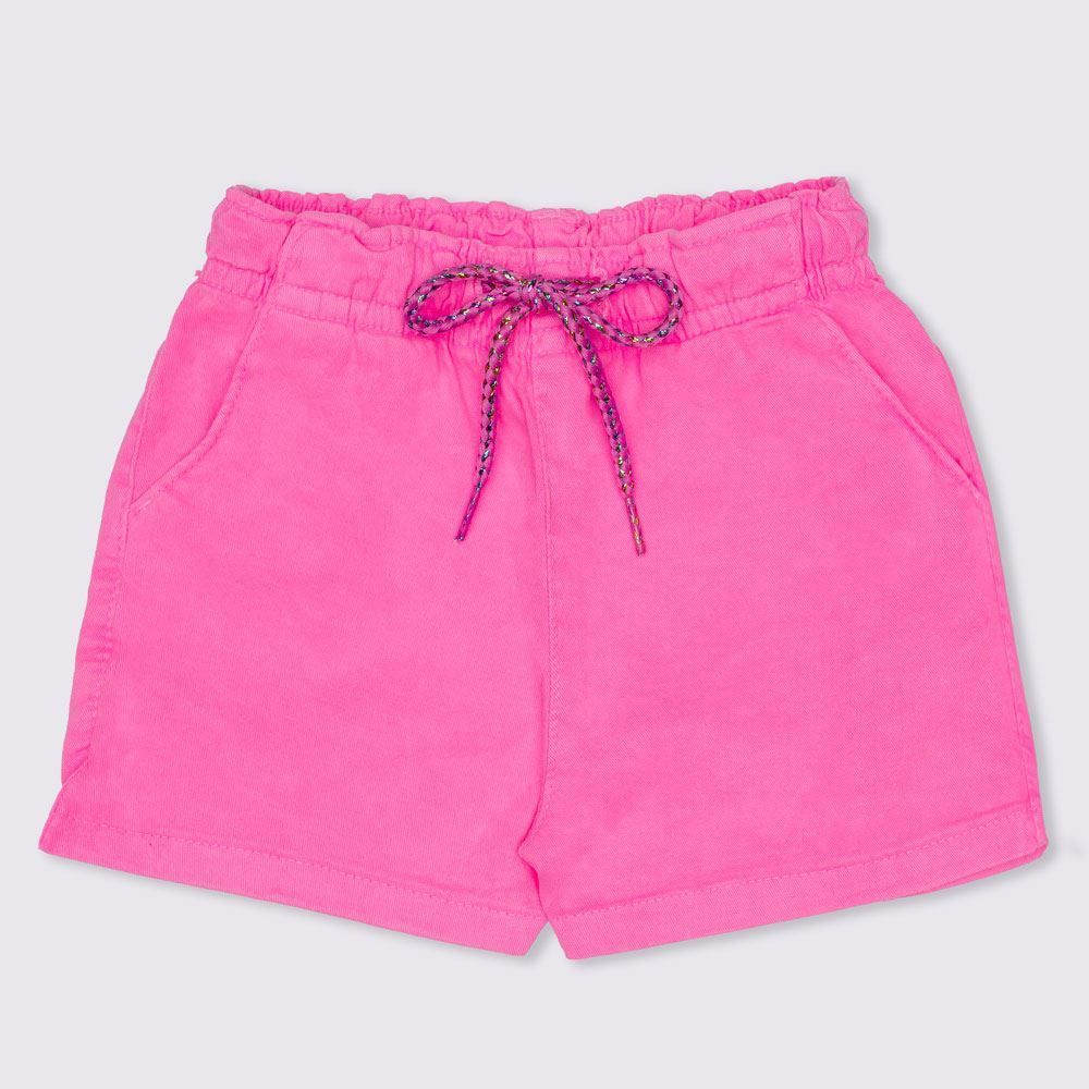 Shorts 1 a 3 anos Menina Sarja Jogger Yoyo Kids