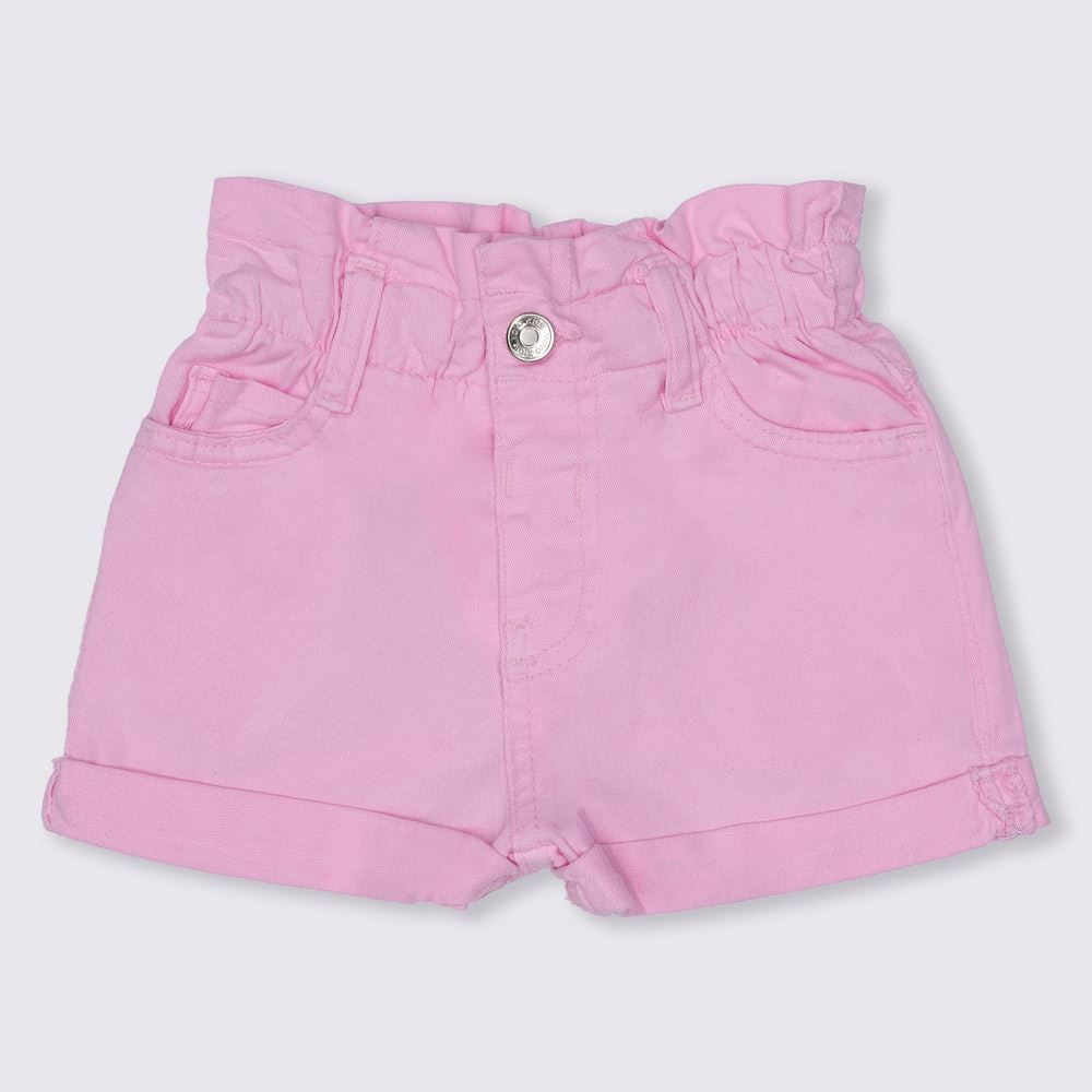 Shorts 1 a 3 anos Menina Sarja Paperbag Yoyo Kids