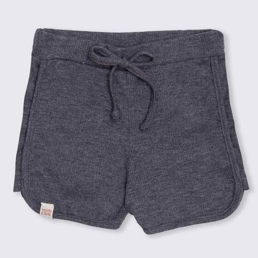 Shorts 1 a 3 anos Ribana Canelada Yoyo Kids