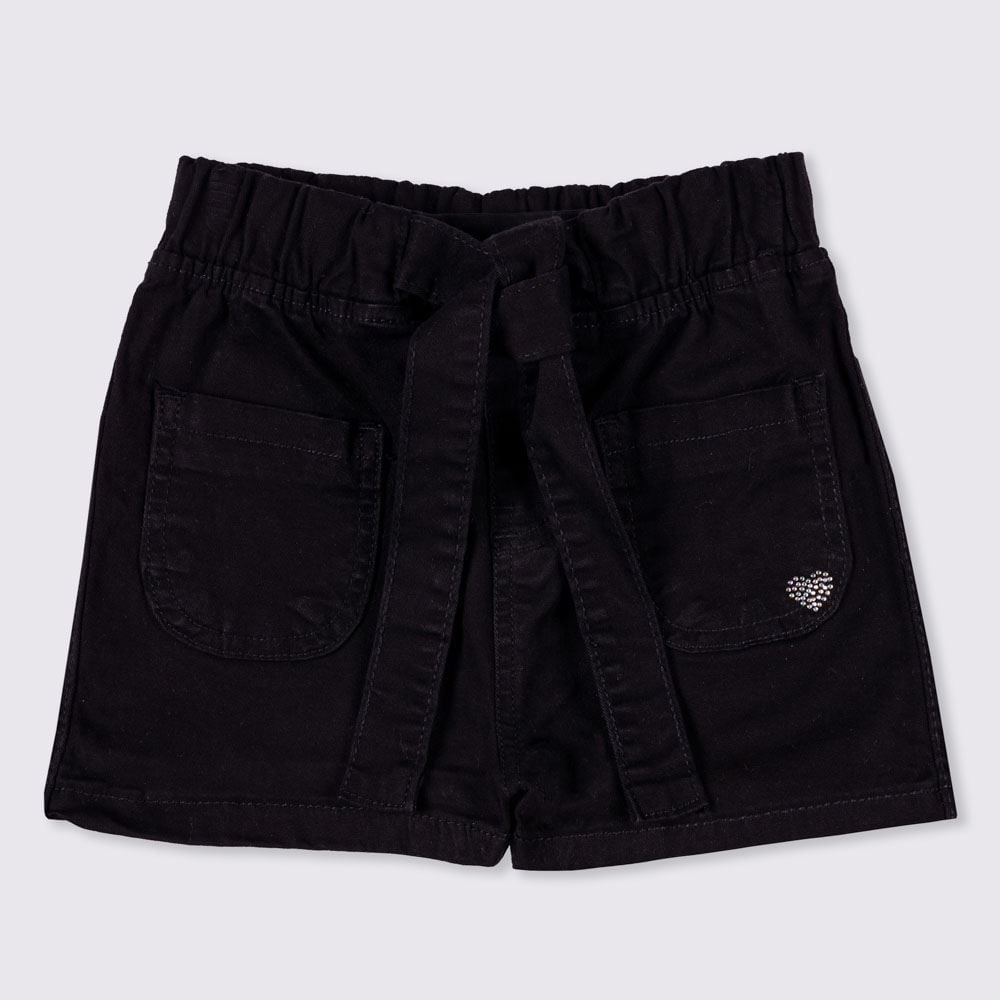 Shorts 1 a 3 anos Sarja Barra Cinto Yoyo Kids