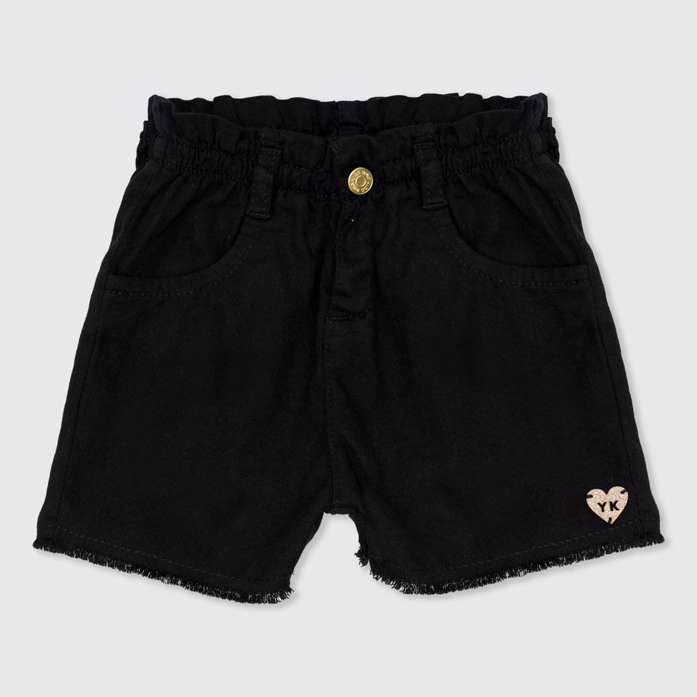 Shorts 1 a 3 anos Sarja Clochard Barra Desfiada Yoyo Kids
