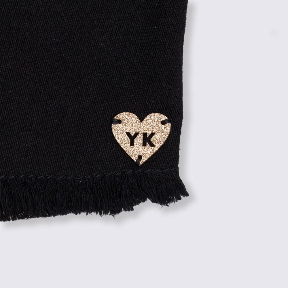 Shorts 1 a 3 anos Sarja Clochard Barra Desfiada Yoyo Kids