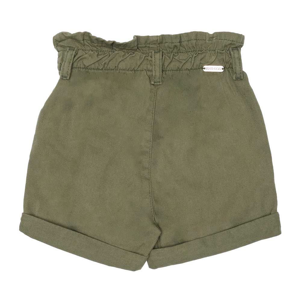 Shorts 1 a 3 anos Sarja Clochard Barra Dobrada Yoyo Kids
