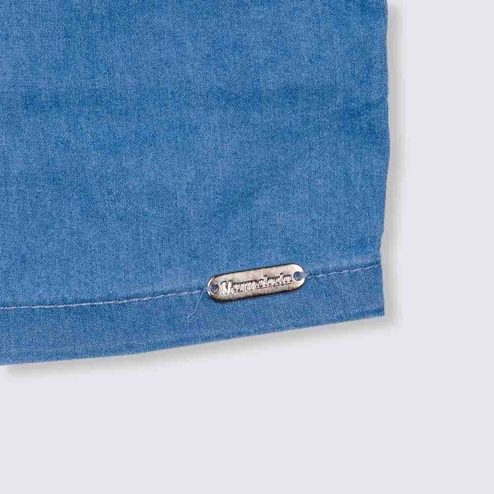 Shorts 4 a 10 anos Jeans Clochard + Bolsos Marmelada