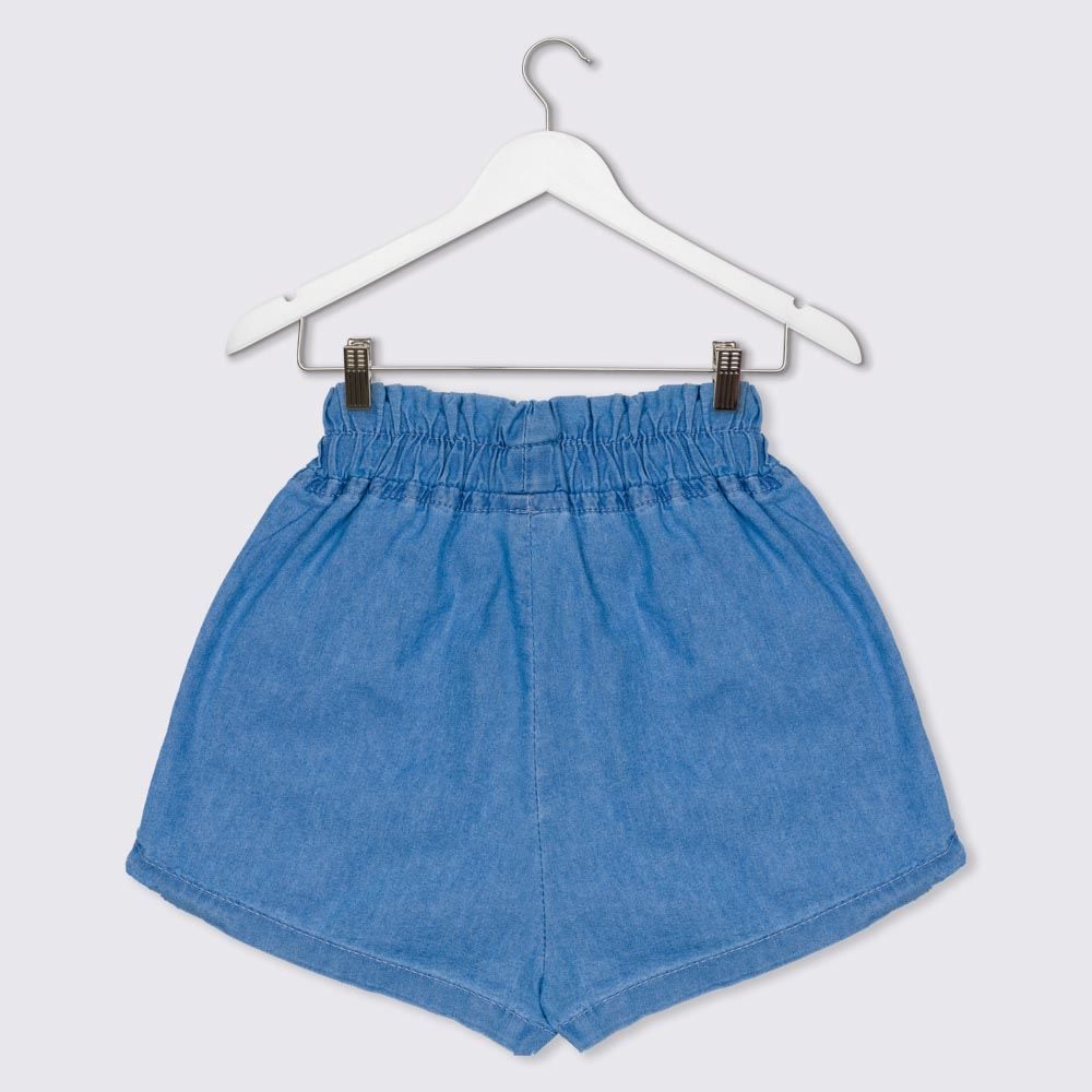 Shorts 4 a 10 anos Jeans Clochard + Bolsos Marmelada