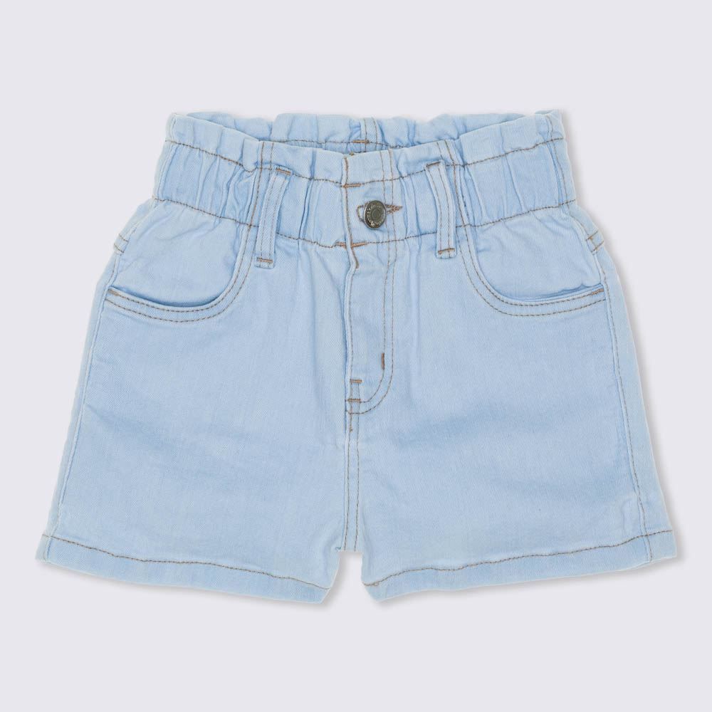 Shorts 4 a 10 anos Paperbag Jeans Marmelada