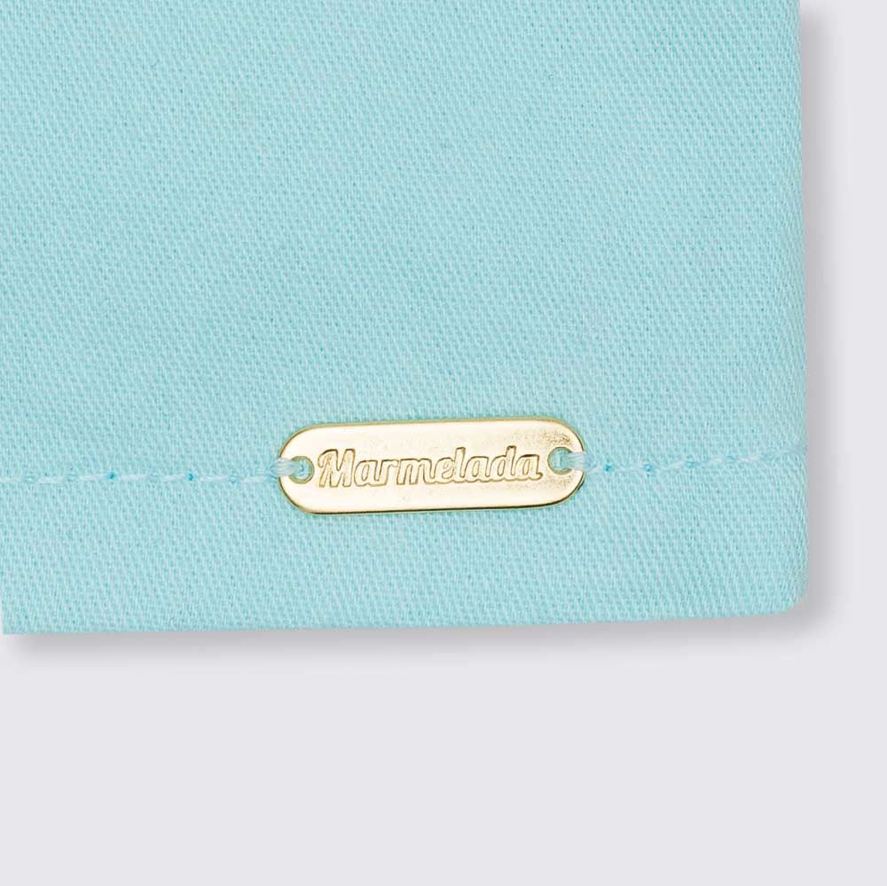 Shorts 4 a 10 anos Sarja Clochard com Cordão Marmelada