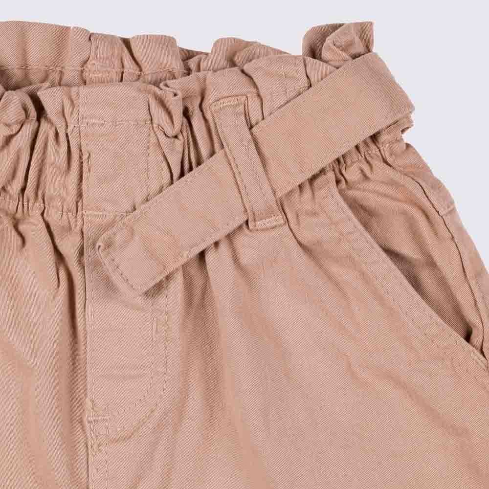 Shorts 4 a 10 anos Sarja Papperbag Marmelada