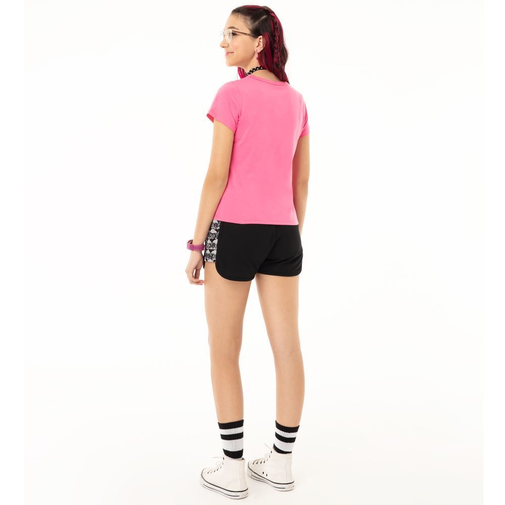 Shorts 8 a 16 anos Luluca Tela Pandas Brandili