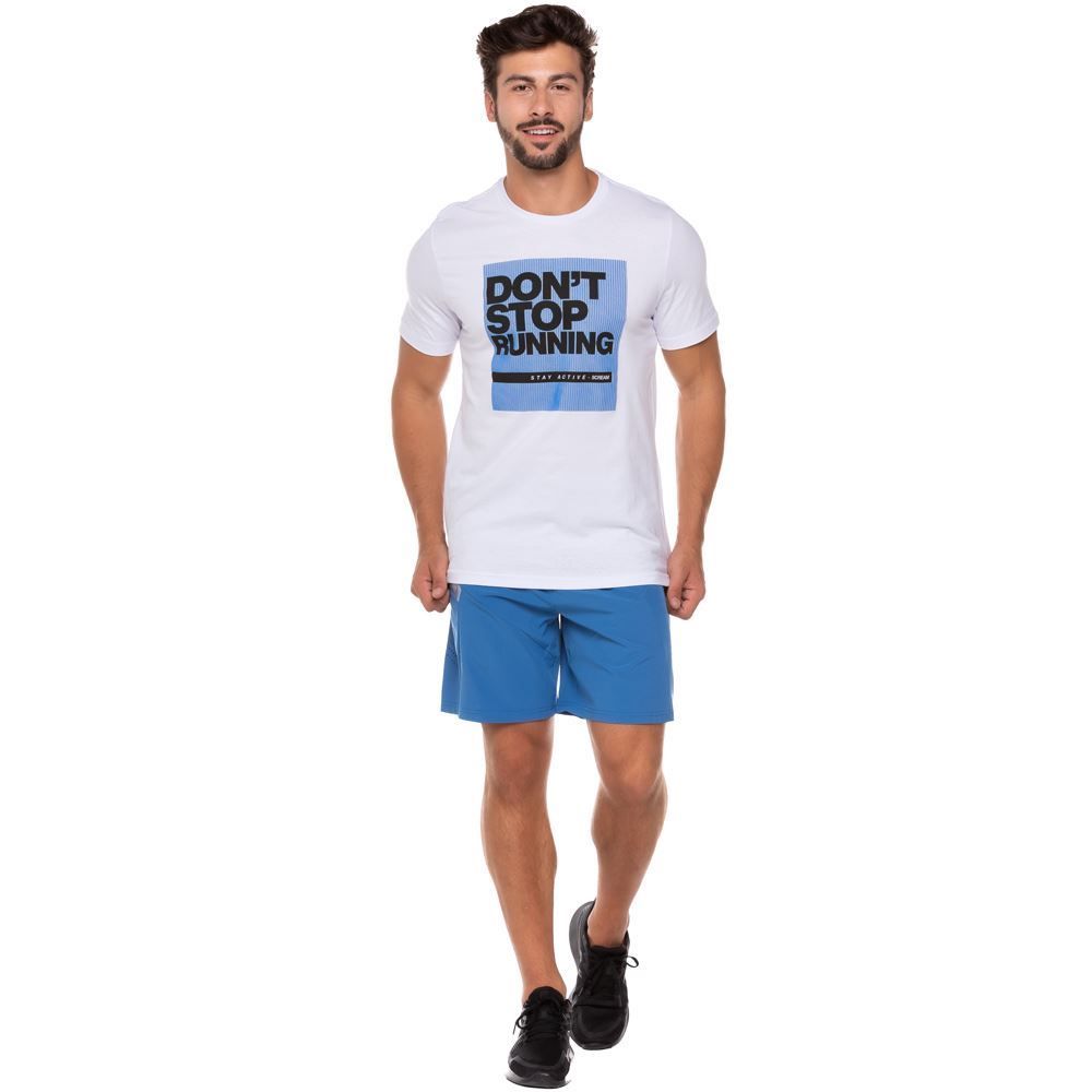 Shorts com Bolso Zíper Lateral Scream