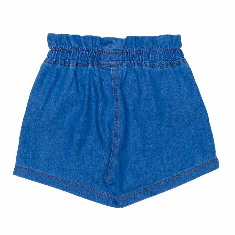 Shorts de Bebê Jeans Clochard + Cordão Yoyo Baby