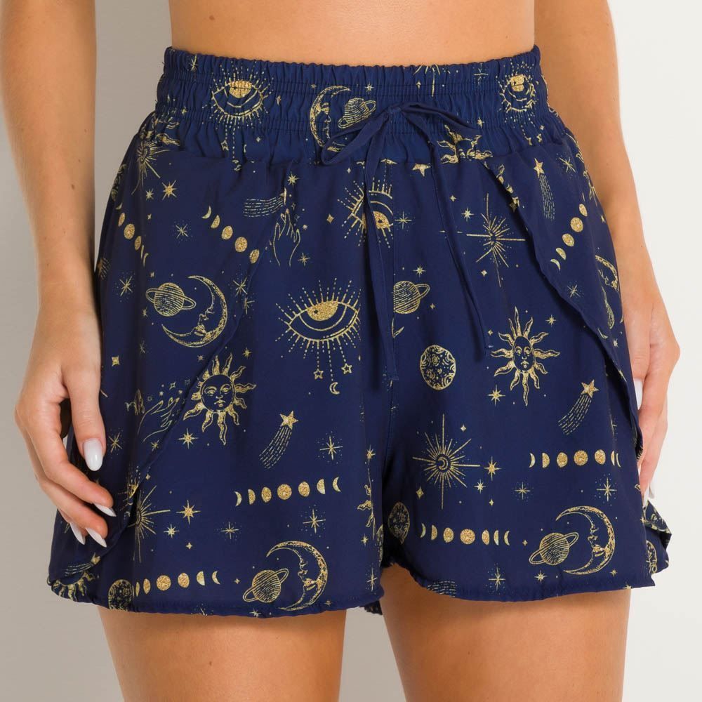 Shorts De Praia Envelope Estampado Boby Blues