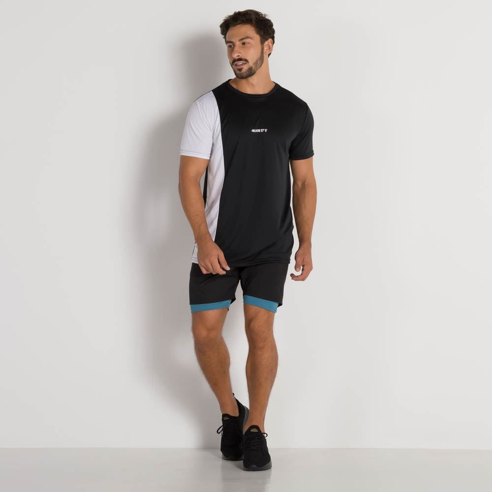 Shorts de Tactel Duplo Poliéster Scream