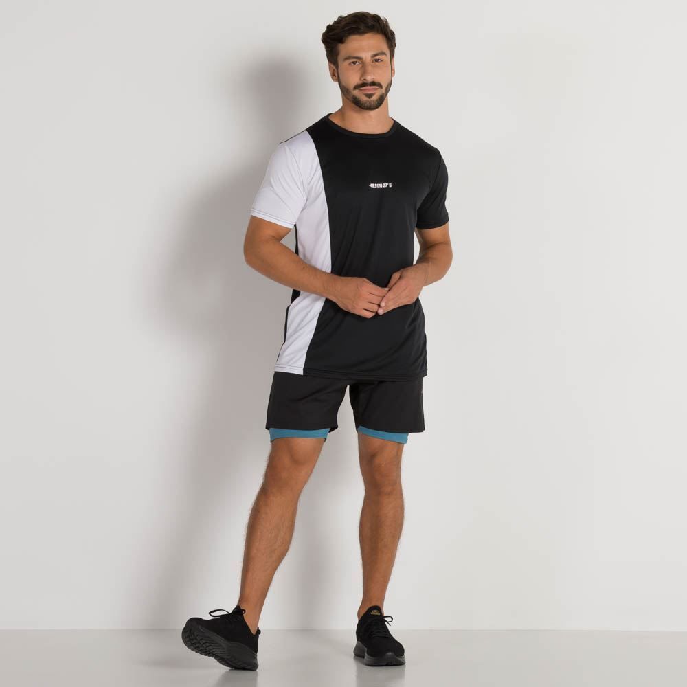 Shorts de Tactel Duplo Poliéster Scream