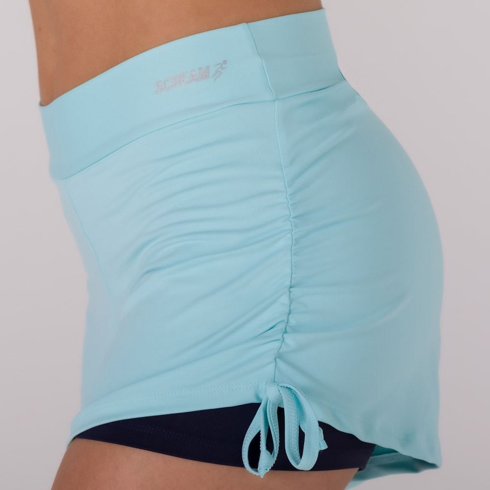 Shorts Franzido na Lateral Scream