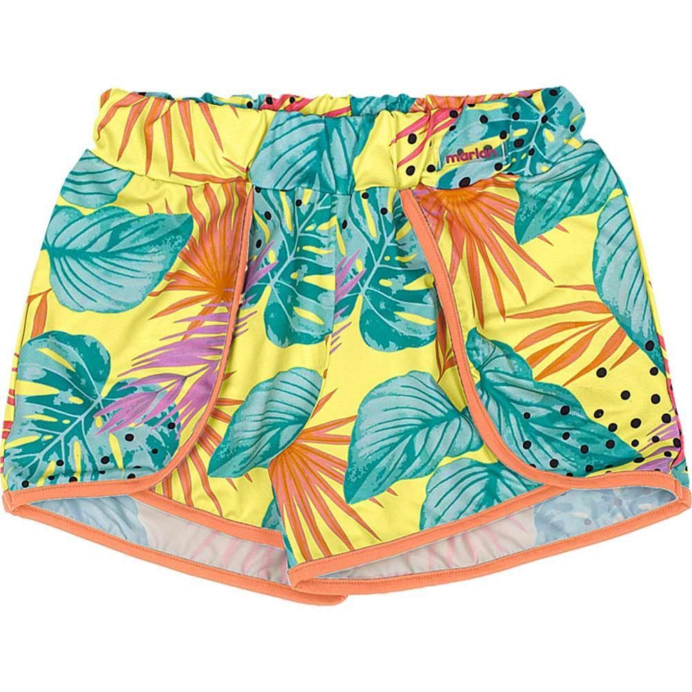 Shorts Infantil Proteção Uv 4 a 10 Anos Marlan Malhas