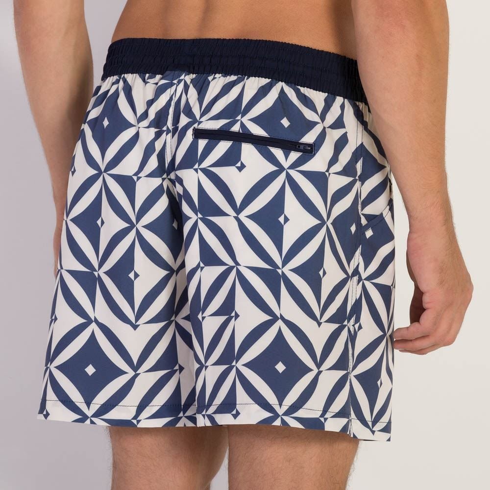 Shorts Masculino Nylon Estampado Marc Alain