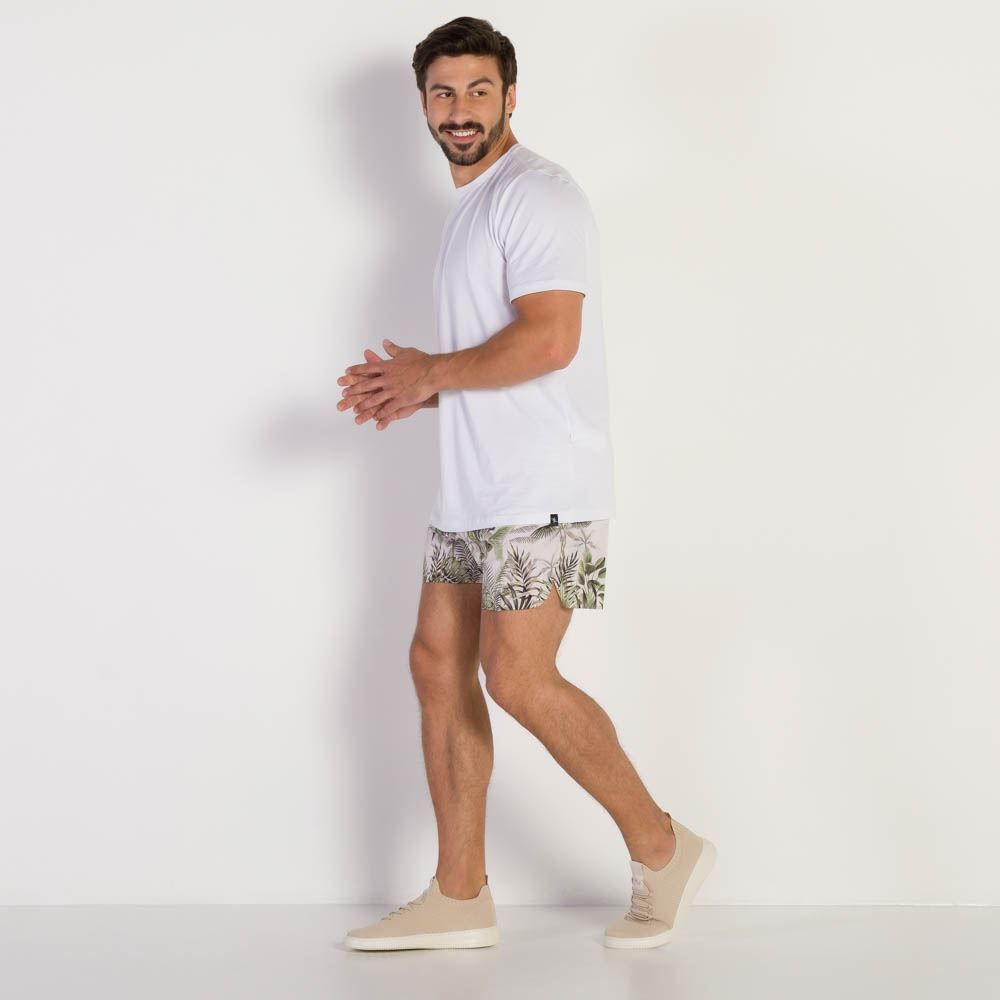 Shorts Nylon Masculino Folhagem Thing