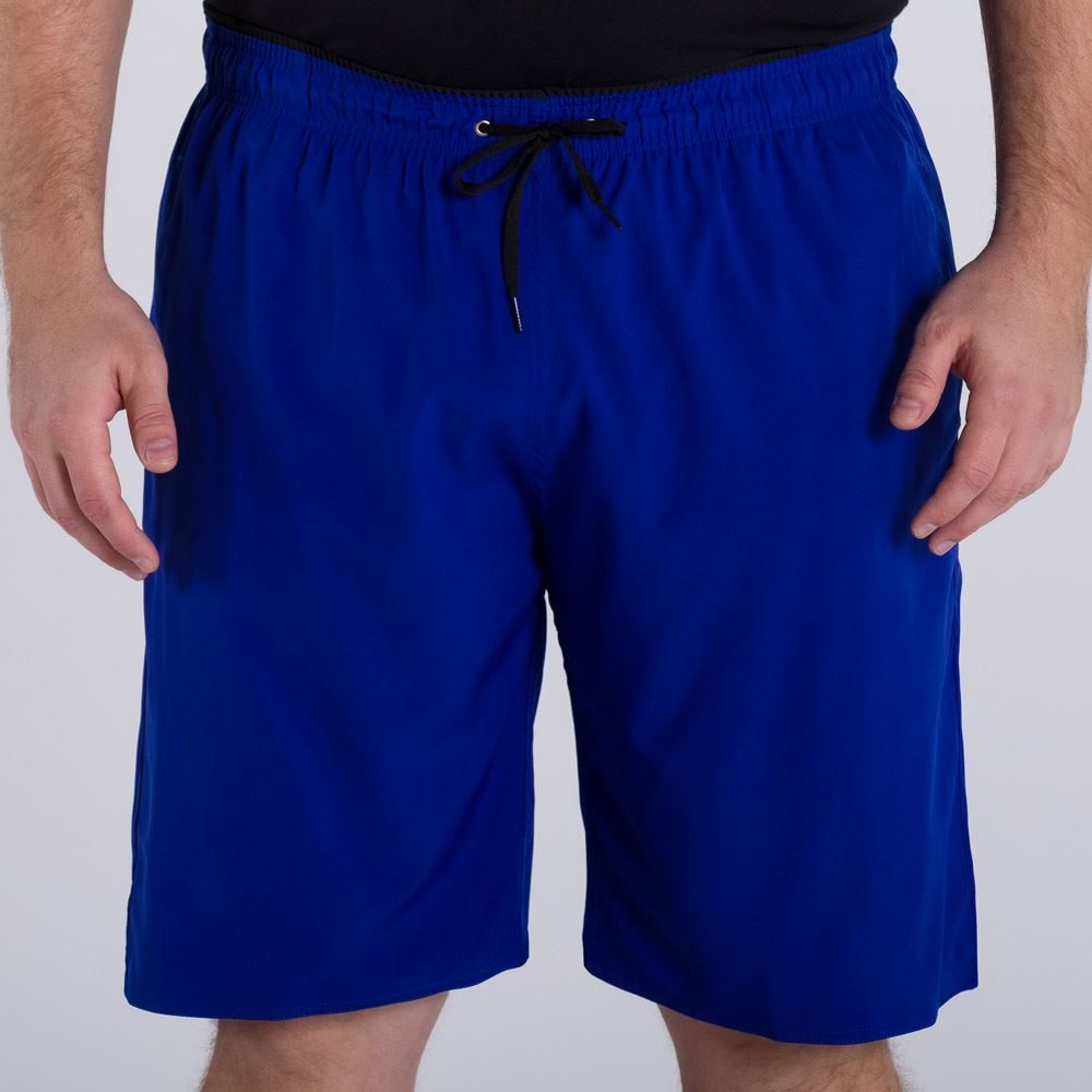 Shorts Plus Size com Elastano Liso Marc Alain Plus