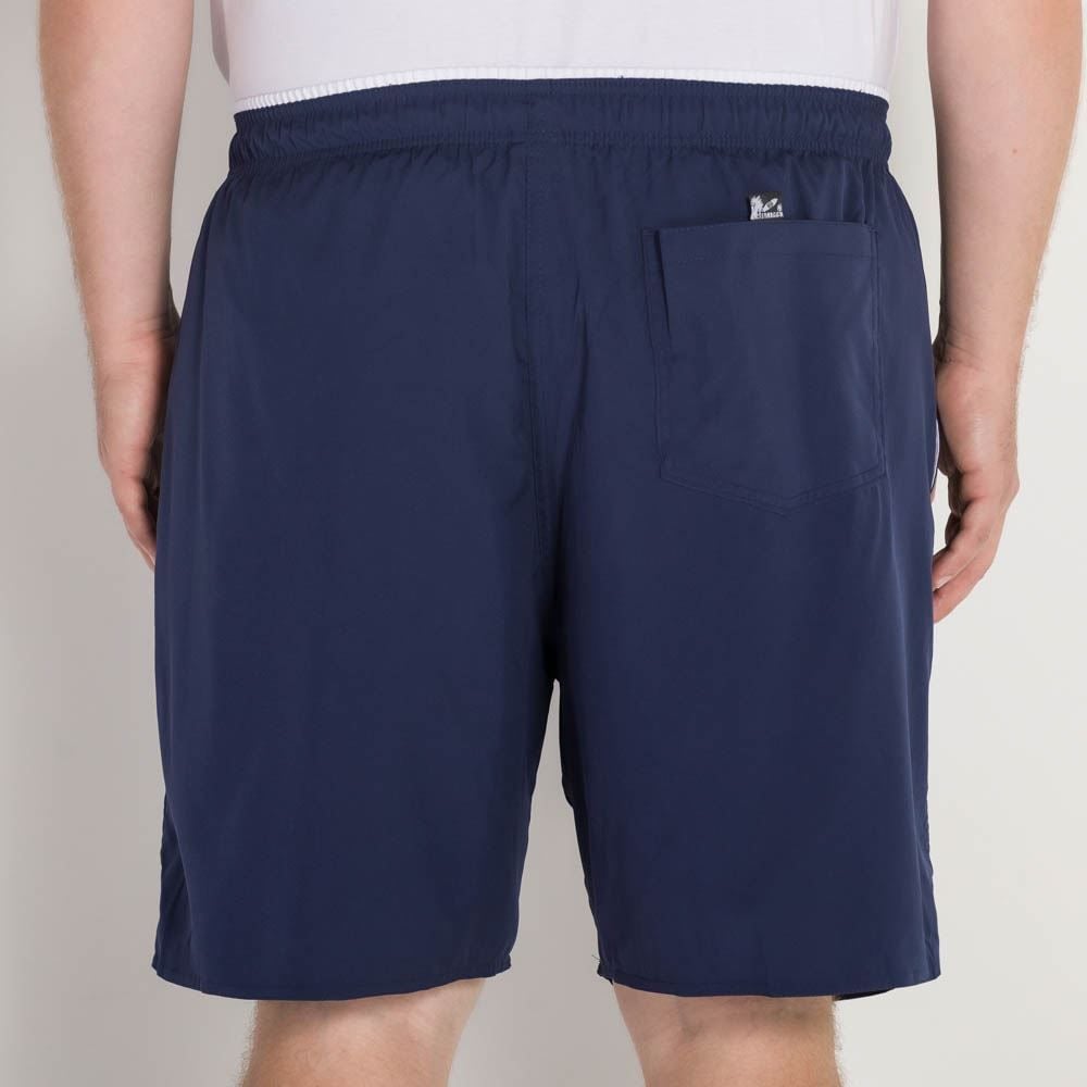 Shorts Plus Size com Elastano Liso Marc Alain Plus