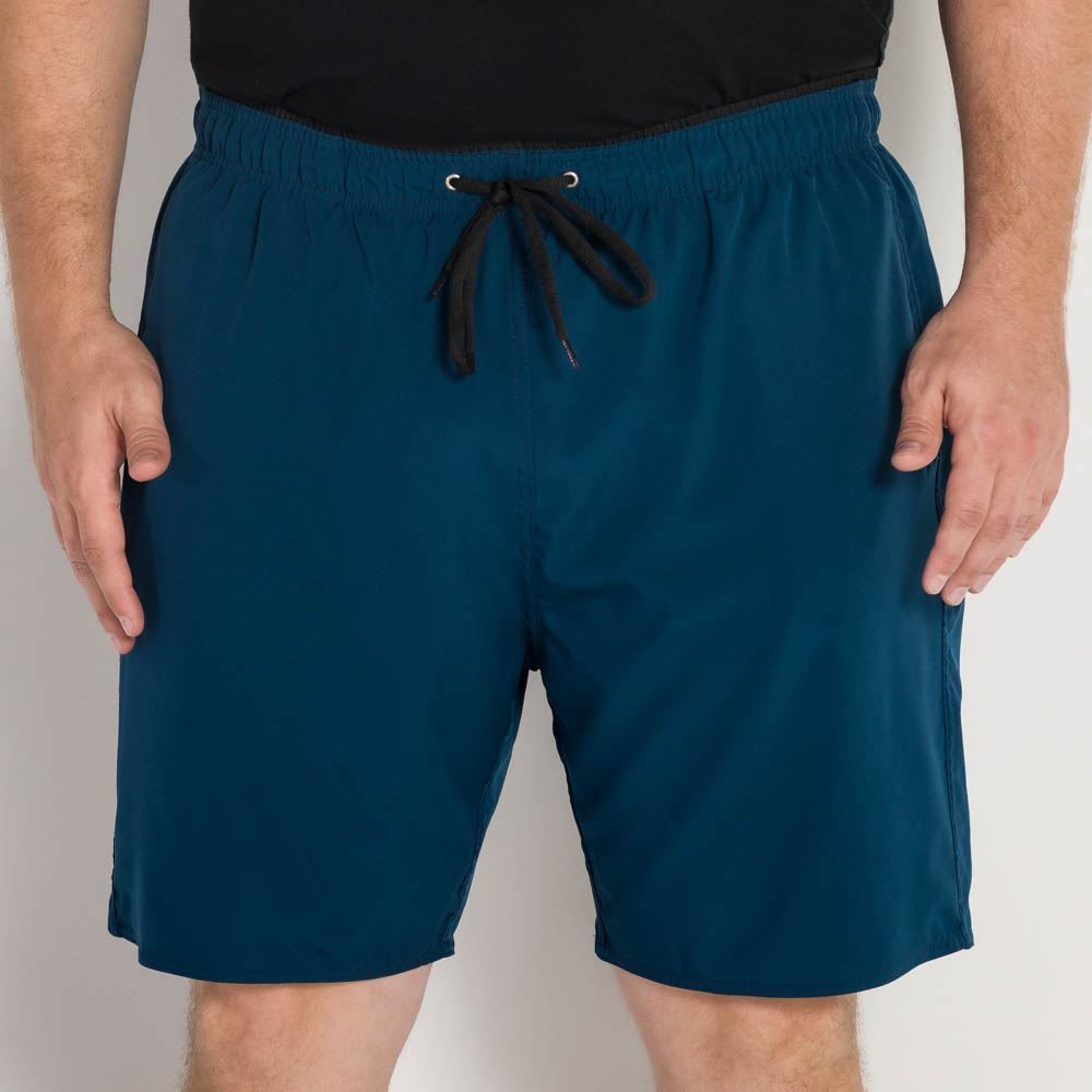 Shorts Plus Size com Elastano Liso Marc Alain Plus