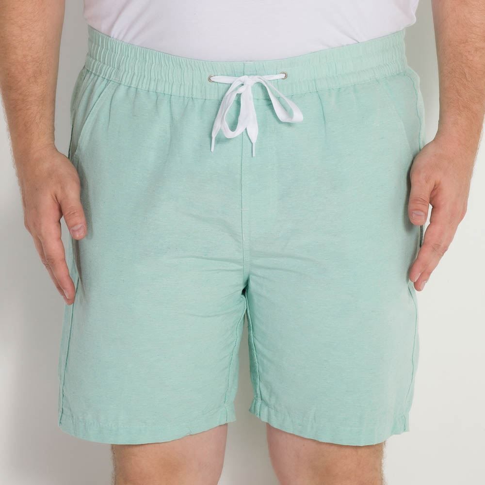 Shorts Plus Size Liso Marc Alain
