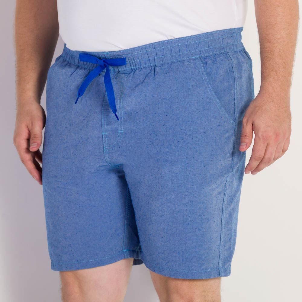 Shorts Plus Size Liso Marc Alain