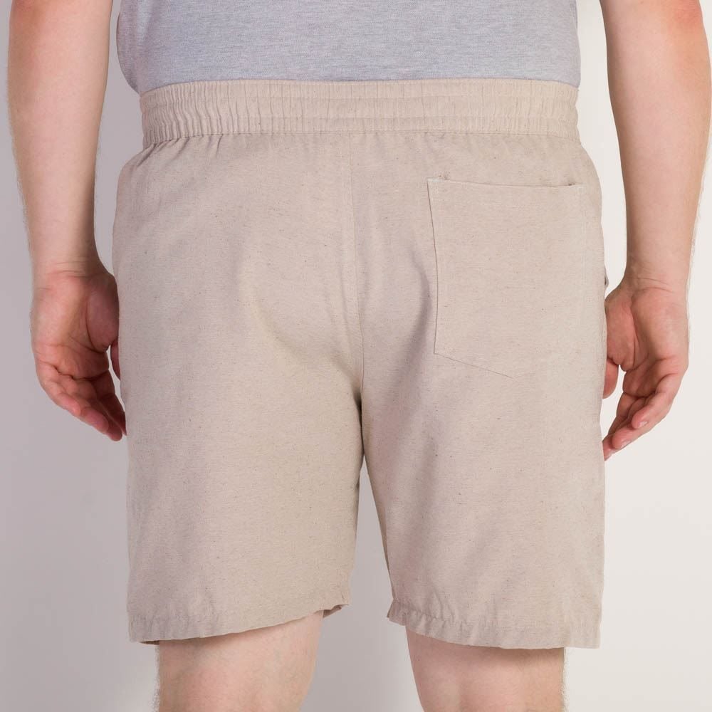 Shorts Plus Size Liso Marc Alain