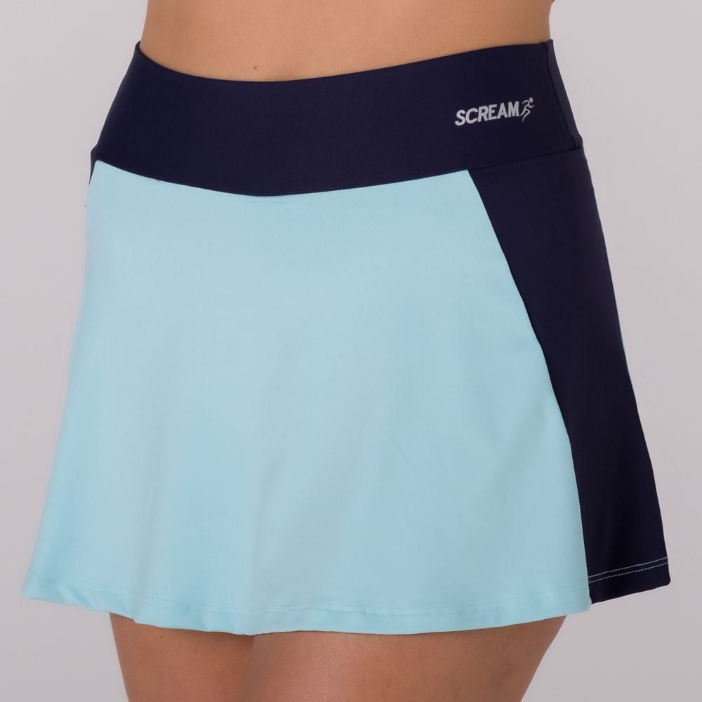 Shorts Saia com Recorte Lateral Scream