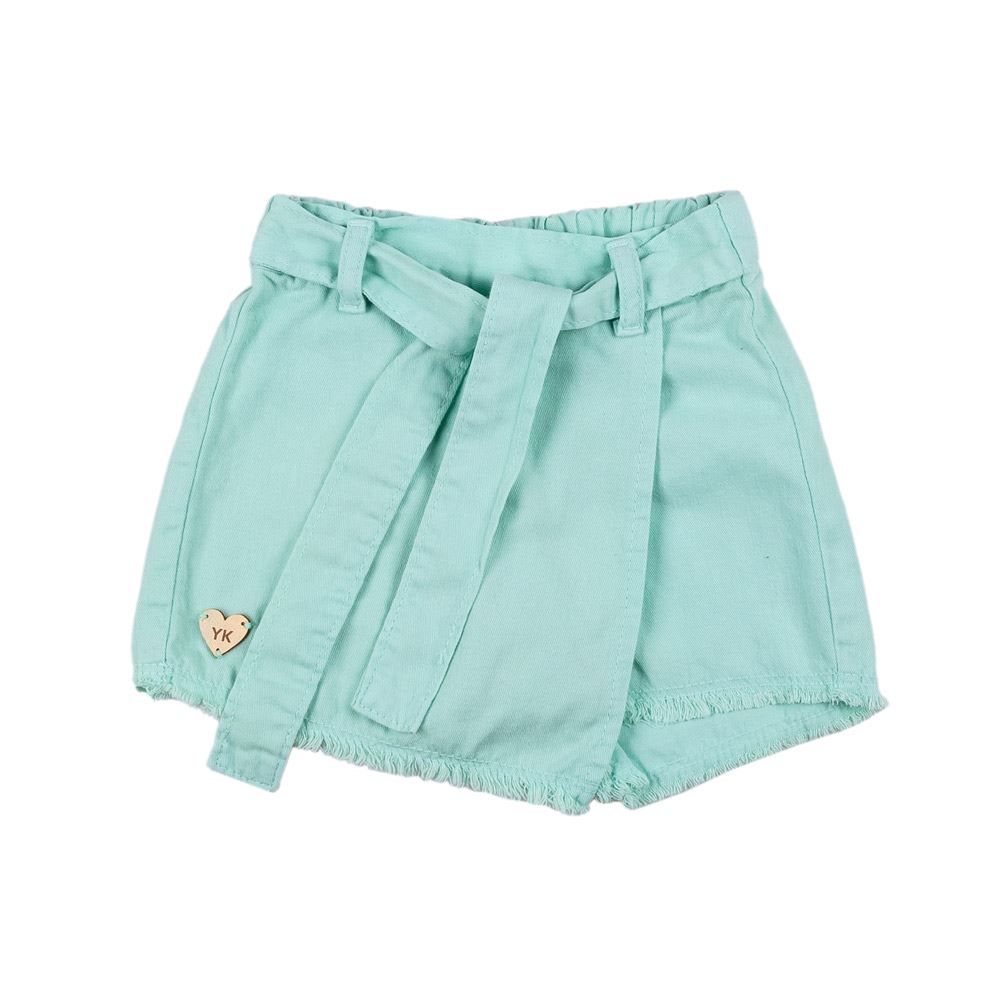Shorts Saia de 1 a 3 Anos Sarja Yoyo Kids