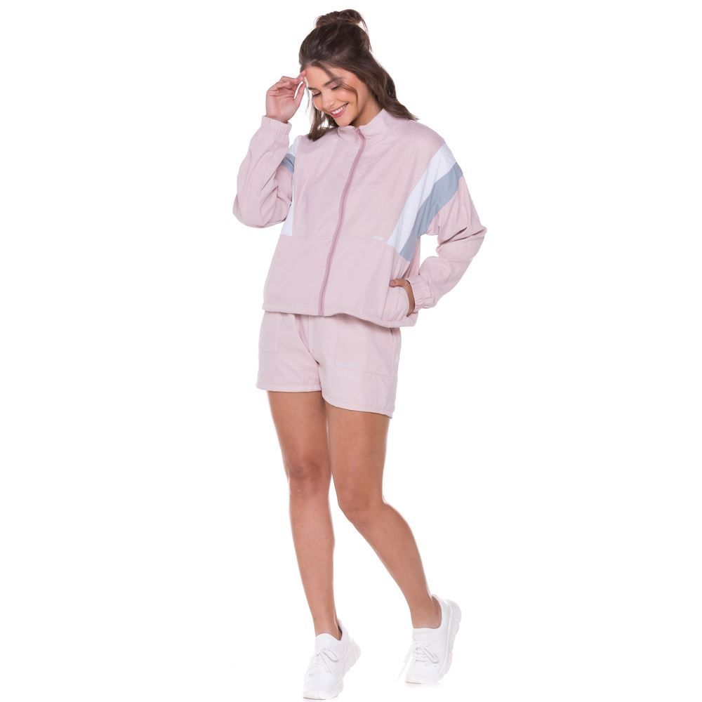 Shorts Tactel com Bolsos Scream