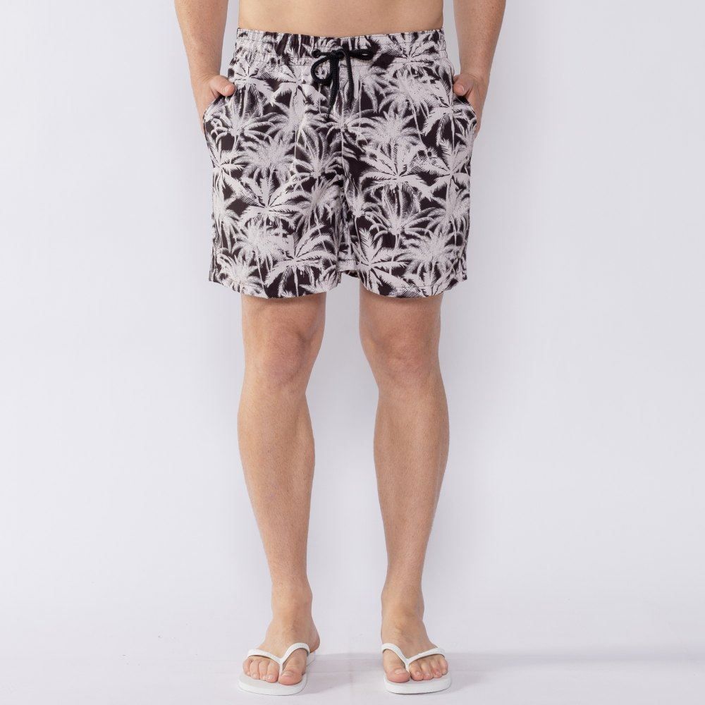 Shorts Tactel Estampado Marc Alain