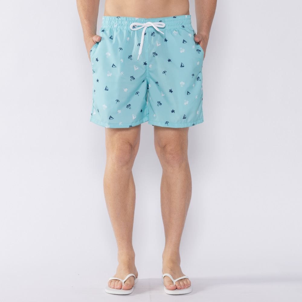 Shorts Tactel Estampado Marc Alain