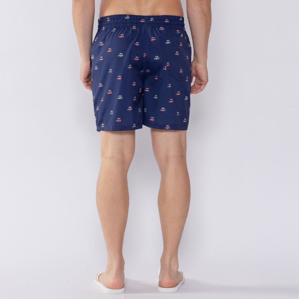Shorts Tactel Estampado Marc Alain