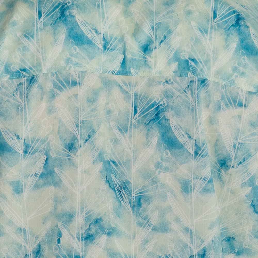 Shorts Viscose Folhas Thing