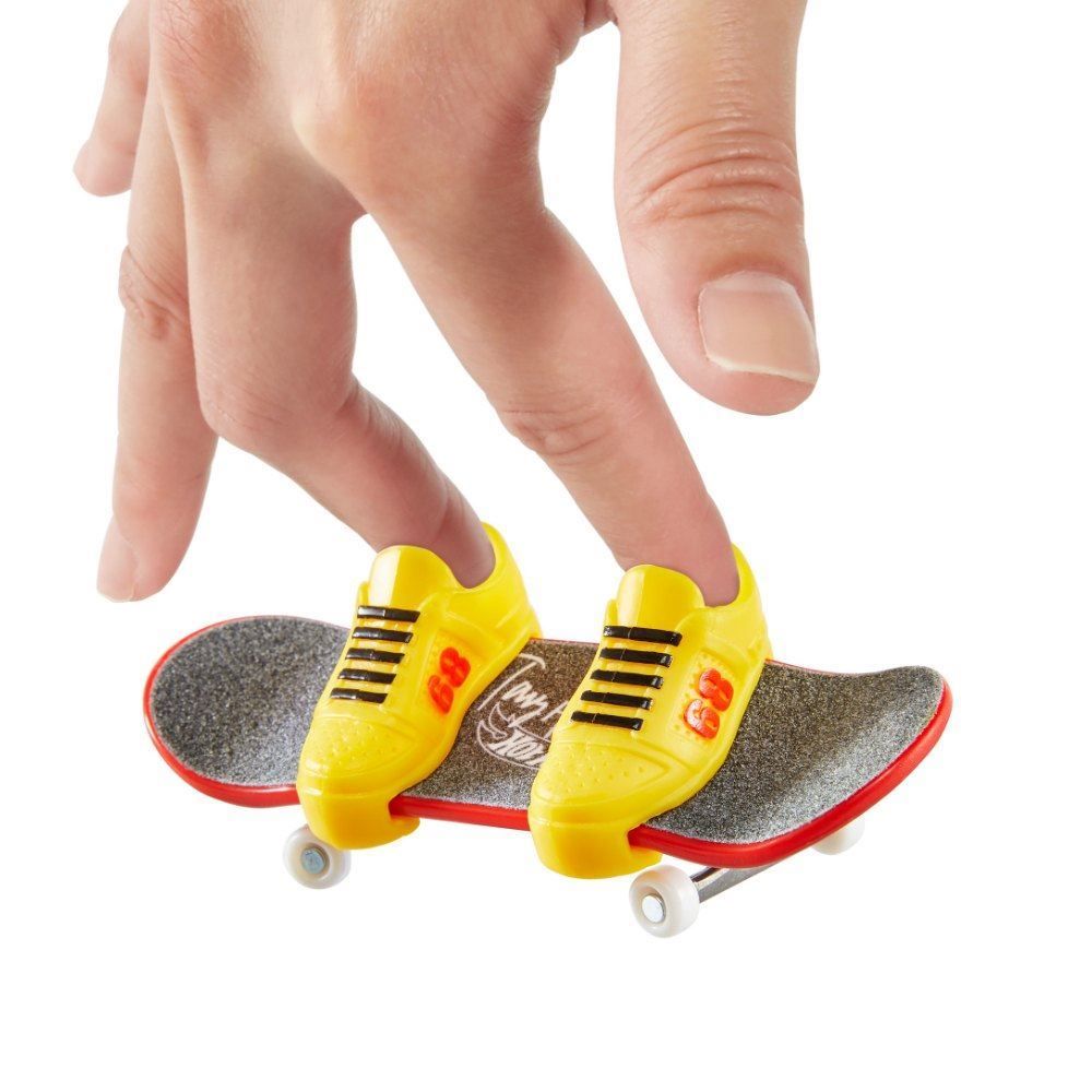 Skate De Dedo Com Carrinho Hot Wheels Mattel - Sortido