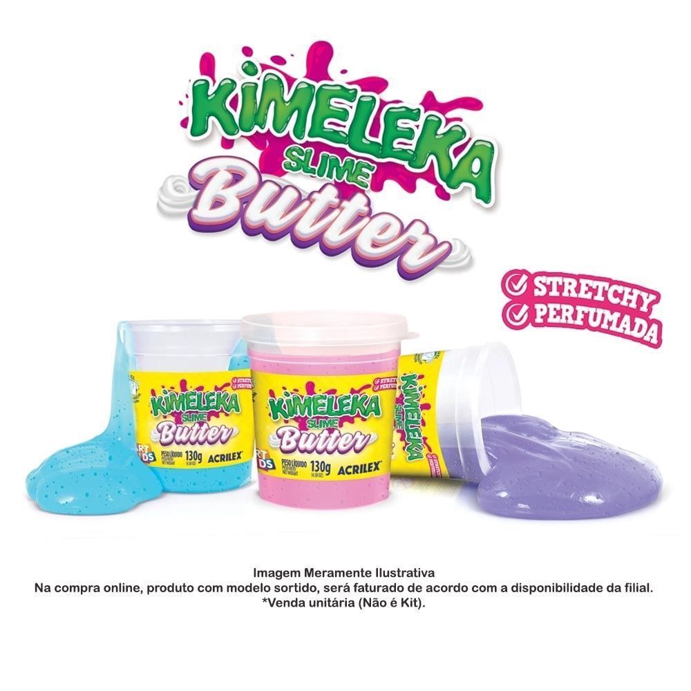 Slime Kimeleka Butter Unidade 130G Art Kids Acrilex - Sortido