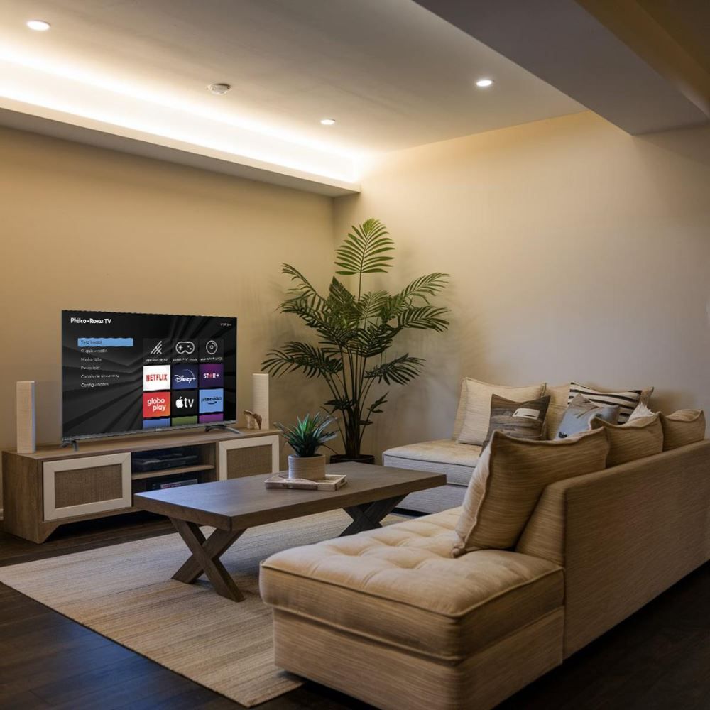 Smart Tv 40” Philco Ptv40m9gr2cgb Roku Tv Led Dolby Audio