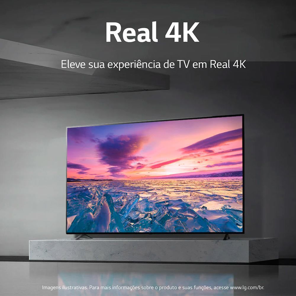 Smart Tv 50'' 4K Uhd Lg Inteligência Artificial Thinq Hdr - Bivolt