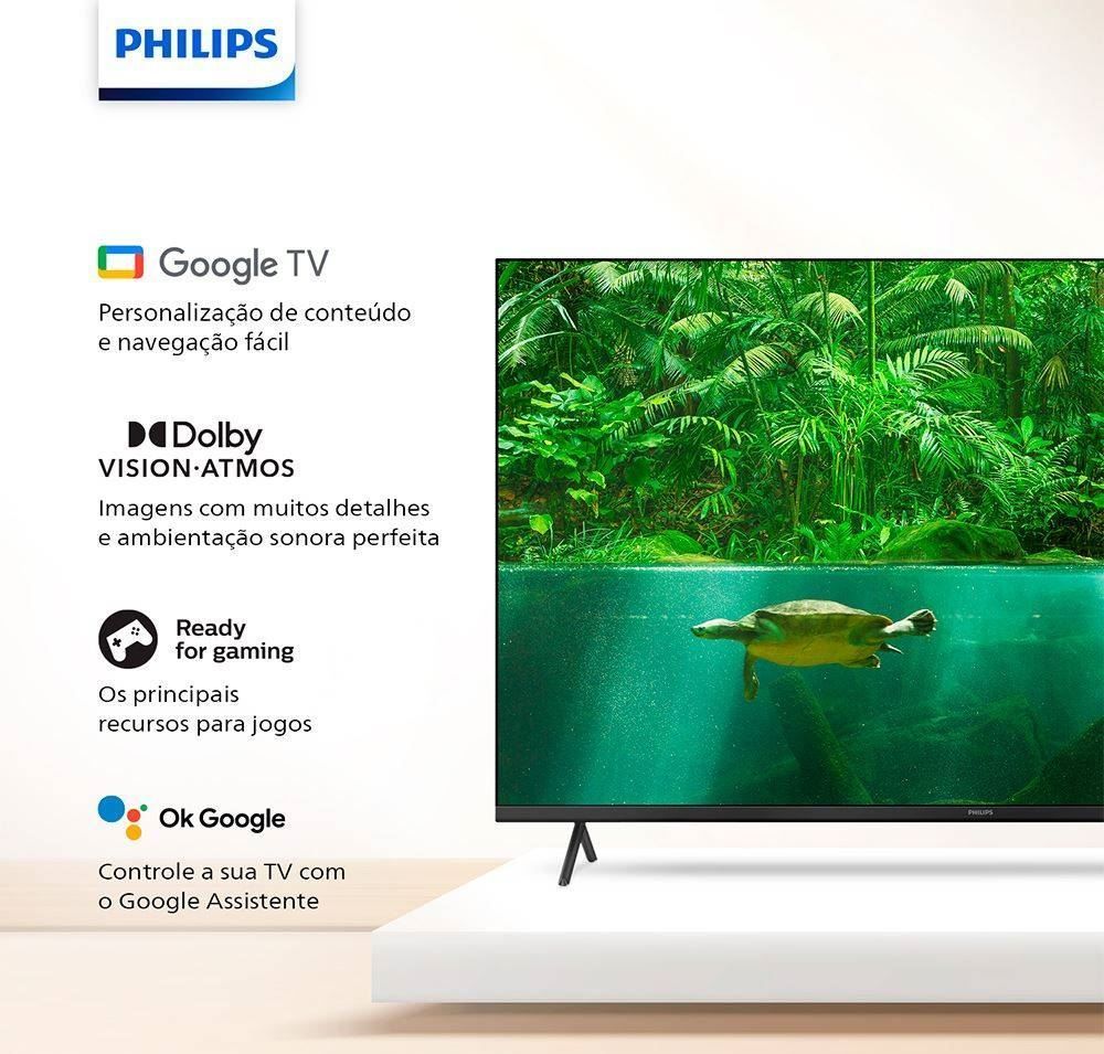 Smart Tv 50" 4K Uhd Philips Hdr10+ Pug7408 - Bivolt