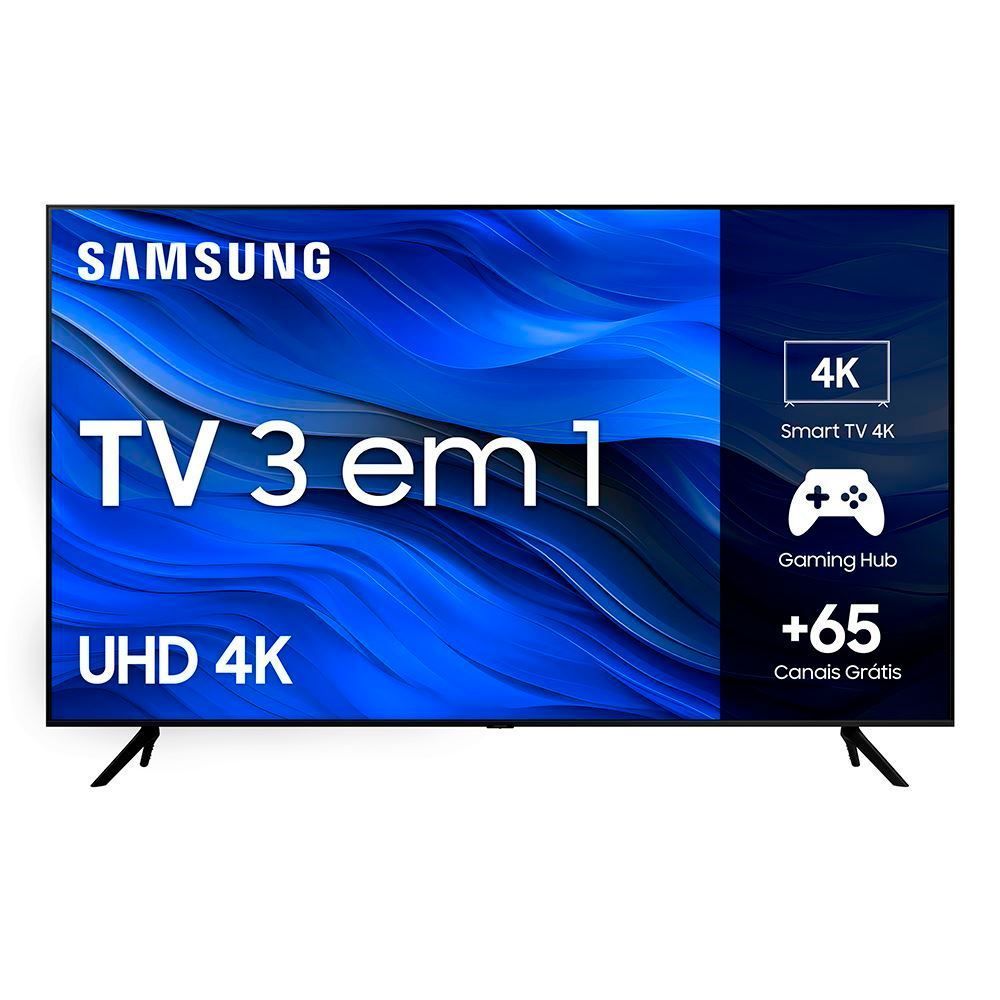Smart Tv 50" Uhd 4K Samsung Gaming Hub 50Cu7700 - Bivolt