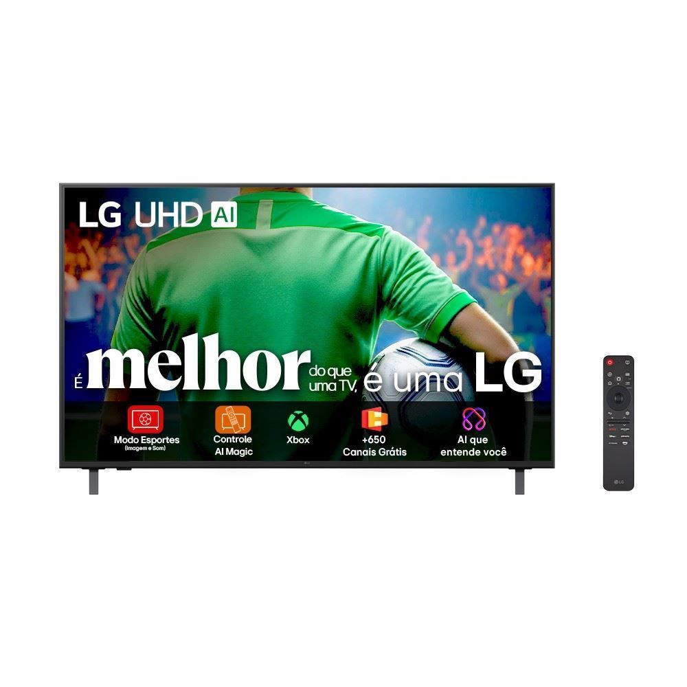 Smart Tv 60" Lg Ai4k Uhd A7 Ai Processor 4K Webos 25 60Ua8550 - Bivolt