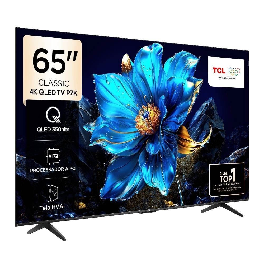 Smart Tv 65'' Tcl Qled 65P7k 4K Uhd Google Tv