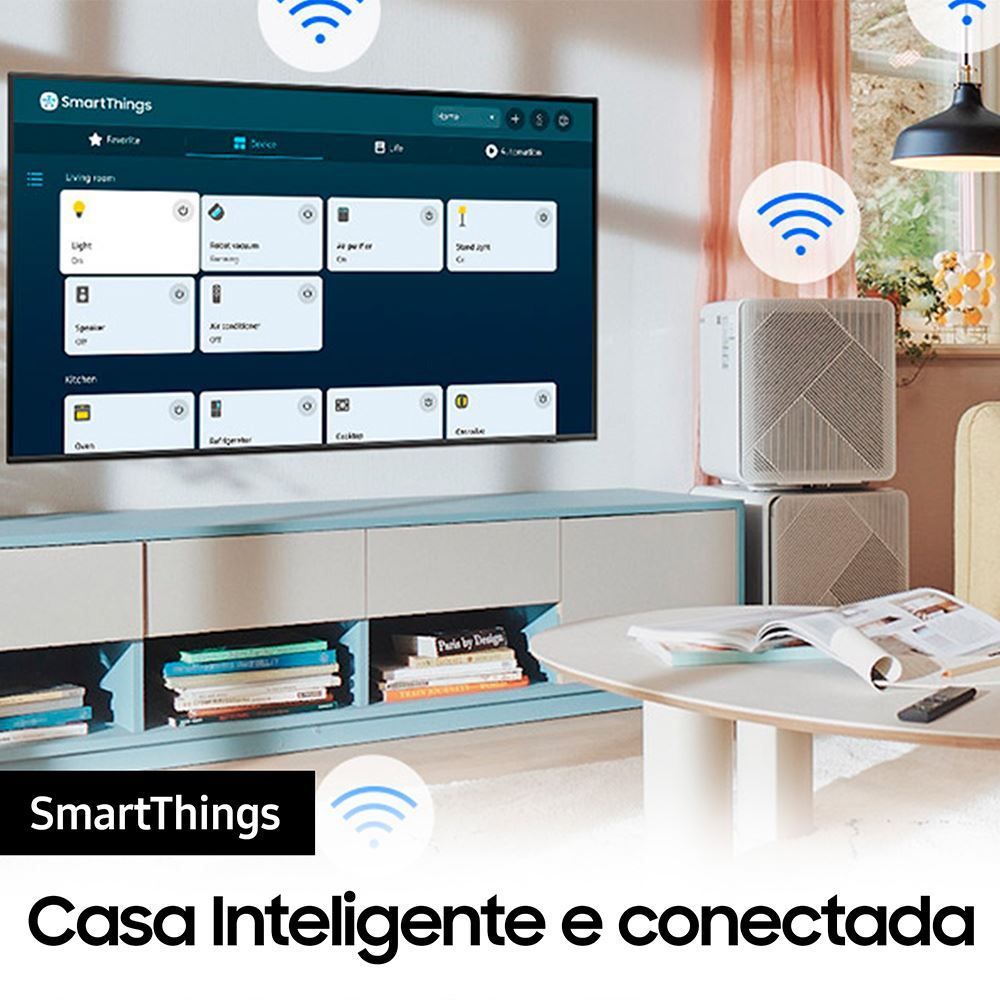 Smart Tv 75" Uhd 4K Samsung Painel Dynamic 75Cu8000 - Bivolt