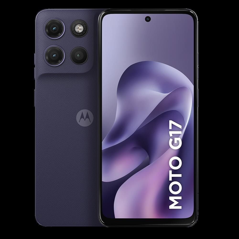 Smartphone Motorola Moto G17 4G 256Gb 4Gb - ROXO