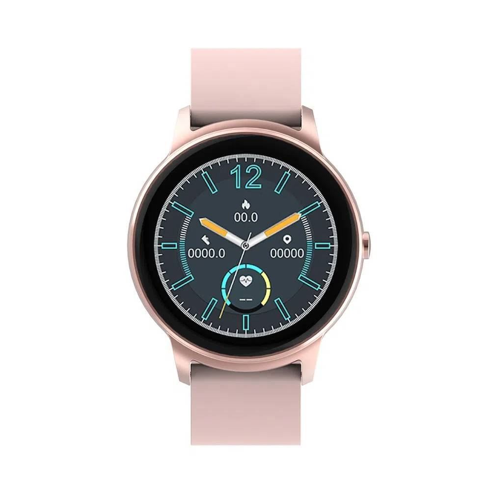 Smartwatch Átrio Viena Tela 1,30" Prova D'água - Rosa